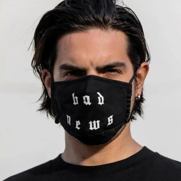 Apashe Mask Bad News Official Merch - Picture 1 of 4
